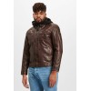 Geaca de Piele Barbati Gipsy Maro Inchis GMVabio CF LARIV geci de piele - readytowear.ro