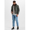 Geaca de Piele Barbati Gipsy Verde Inchis GMVabio CF LARIV geci de piele - readytowear.ro