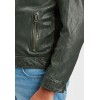 Geaca de Piele Barbati Gipsy Verde Inchis GMVabio CF LARIV geci de piele - readytowear.ro