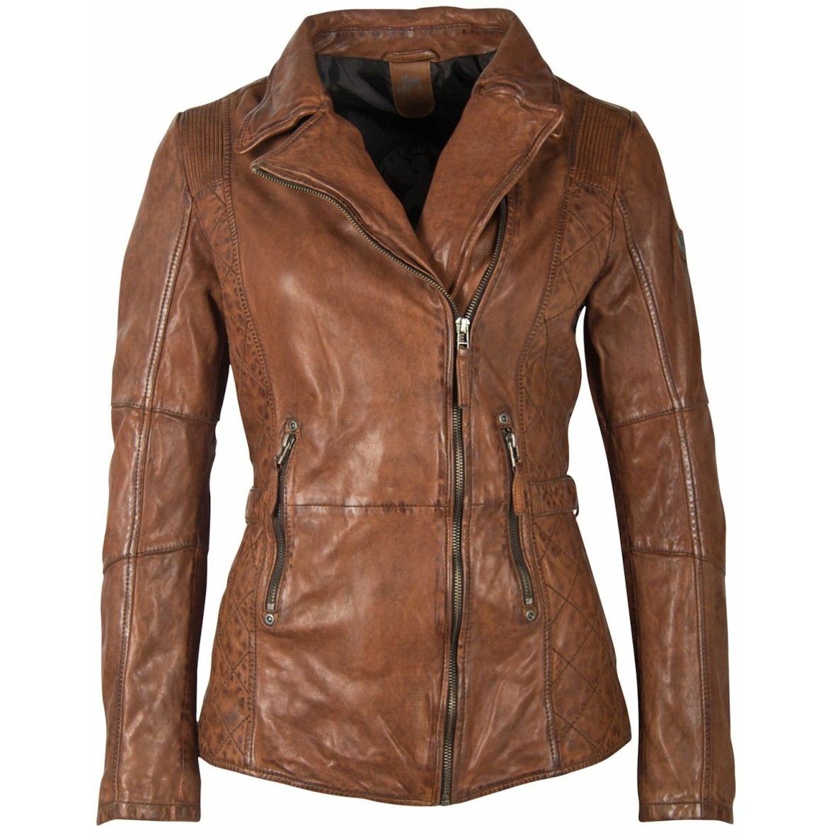 Geaca de Piele Dama Gipsy Coniac GWAdvance LGAWV – IMBRACAMINTE