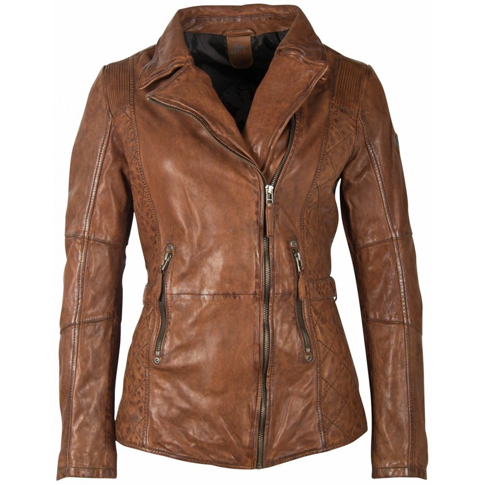 Geaca de Piele Dama Gipsy Coniac GWAdvance LGAWV Geaca de Piele Dama Gipsy Coniac GWAdvance LGAWV - readytowear