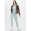 Geaca de Piele Dama Gipsy Maro Inchis GWAmmy LACUV geci de piele - readytowear.ro
