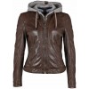 Geaca de Piele Dama Gipsy Maro Inchis GWAmmy LACUV Geaca de Piele Dama Gipsy Maro Inchis GWAmmy LACUV - readytowear
