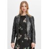 Geaca de Piele Dama Gipsy Bleumarin Inchis GWAmmy LACUV geci de piele - readytowear.ro