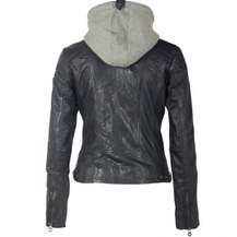 Geaca de Piele Dama Gipsy Bleumarin Inchis GWAmmy LACUV – IMBRACAMINTE