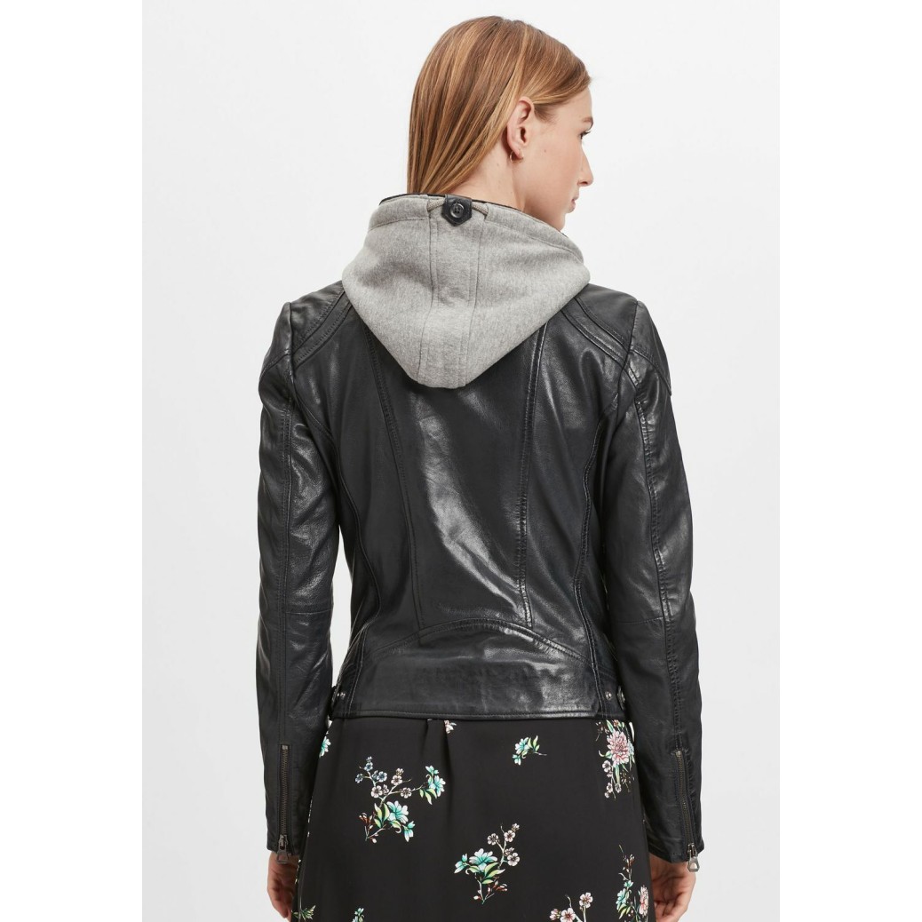 Geaca de Piele Dama Gipsy Bleumarin Inchis GWAmmy LACUV – IMBRACAMINTE