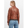Geaca de Piele Dama Gipsy Coniac GWChanny LGAWV geci de piele - readytowear.ro