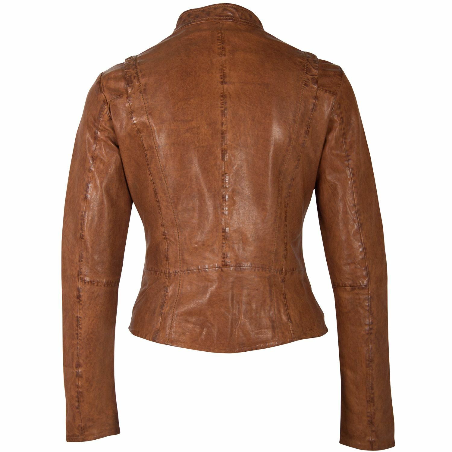 Geaca de Piele Dama Gipsy Coniac GWChanny LGAWV – IMBRACAMINTE