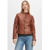 Geaca de Piele Dama Gipsy Coniac GWChanny LGAWV geci de piele - readytowear.ro
