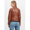 Geaca de Piele Dama Gipsy Coniac GWChanny LGAWV geci de piele - readytowear.ro