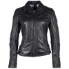 Geaca de Piele Dama Gipsy Neagra GWCyndie LAAV geci de piele - readytowear.ro