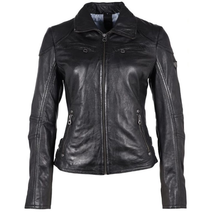 Geaca de Piele Dama Gipsy Neagra GWCyndie LAAV – IMBRACAMINTE Geaca de Piele Dama Gipsy Neagra GWCyndie LAAV – IMBRACAMINTE