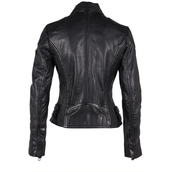 Geaca de Piele Dama Gipsy Neagra GWCyndie LAAV – IMBRACAMINTE Geaca de Piele Dama Gipsy Neagra GWCyndie LAAV – IMBRACAMINTE