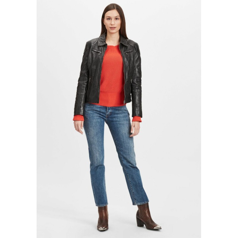 Geaca de Piele Dama Gipsy Neagra GWCyndie LAAV – IMBRACAMINTE Geaca de Piele Dama Gipsy Neagra GWCyndie LAAV – IMBRACAMINTE