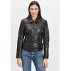 Geaca de Piele Dama Gipsy Neagra GWCyndie LAAV geci de piele - readytowear.ro