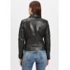 Geaca de Piele Dama Gipsy Neagra GWCyndie LAAV geci de piele - readytowear.ro