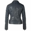 Geaca de Piele Dama Gipsy Bleumarin Inchis GWCyndie LAAV geci de piele - readytowear.ro