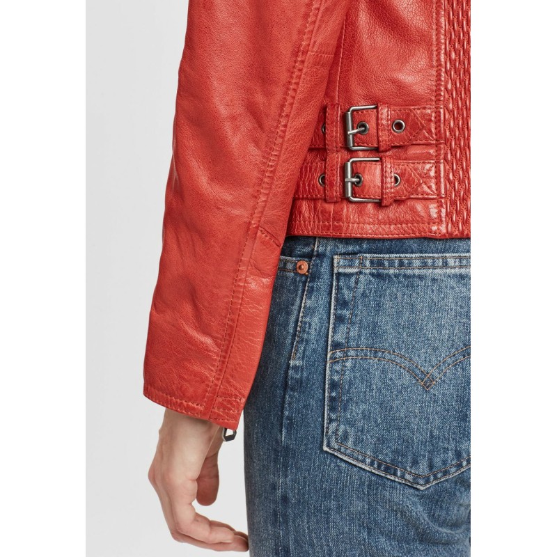 Geaca de Piele Dama Gipsy Portocalie GWCyndie LAAV – IMBRACAMINTE Geaca de Piele Dama Gipsy Portocalie GWCyndie LAAV – IMBRACAMINTE