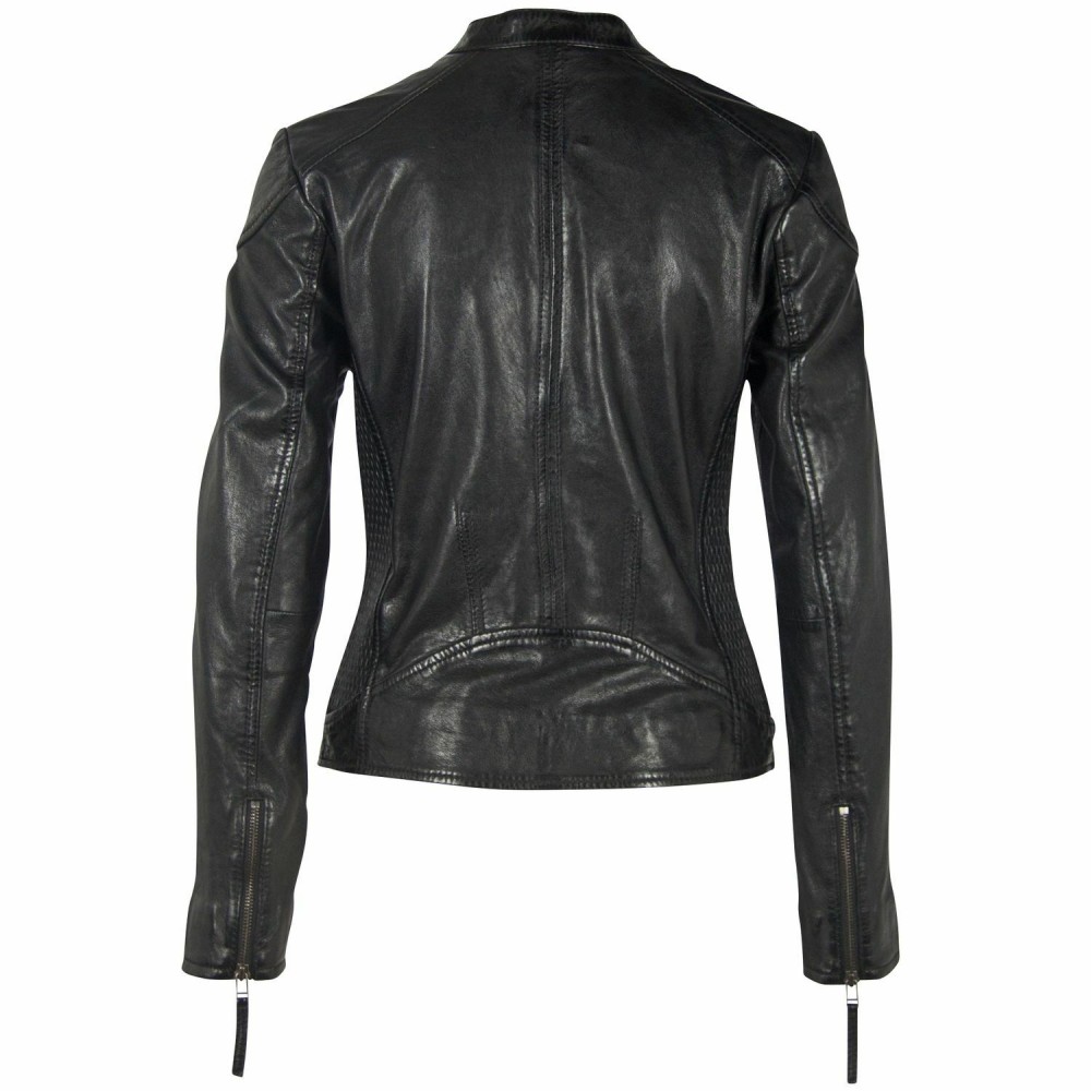 Geaca de Piele Dama Gipsy Neagra GWDanie LAAV Geaca de Piele Dama Gipsy Neagra GWDanie LAAV - readytowear.ro