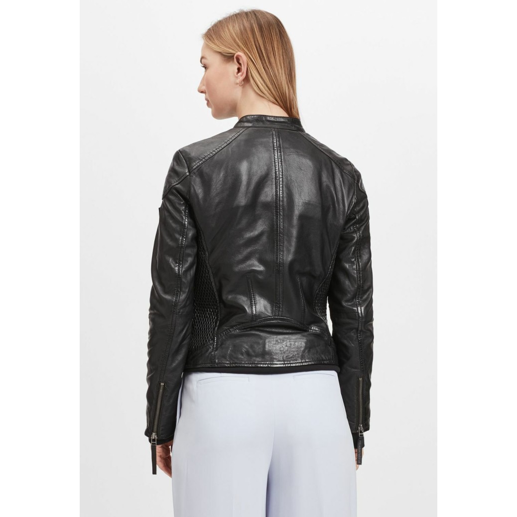 Geaca de Piele Dama Gipsy Neagra GWDanie LAAV – IMBRACAMINTE