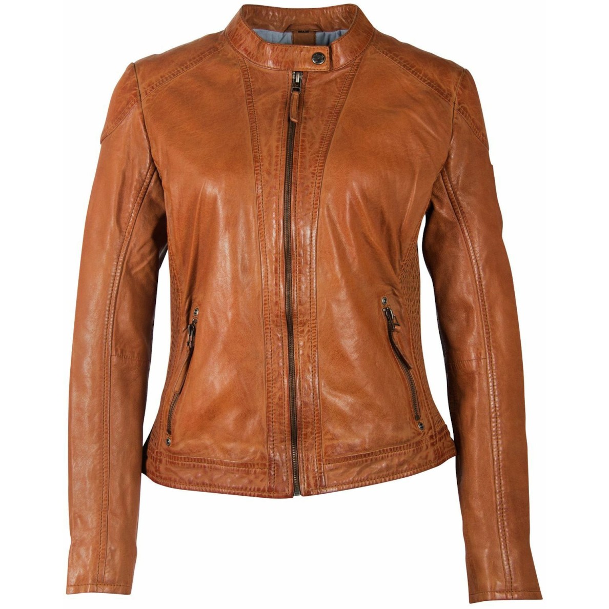 Geaca de Piele Dama Gipsy Coniac GWDanie LAAV – IMBRACAMINTE Geaca de Piele Dama Gipsy Coniac GWDanie LAAV – IMBRACAMINTE