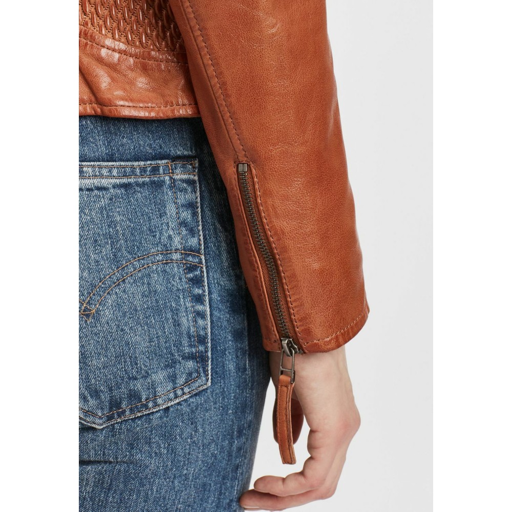 Geaca de Piele Dama Gipsy Coniac GWDanie LAAV Geaca de Piele Dama Gipsy Coniac GWDanie LAAV - readytowear.ro