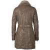 Geaca Lunga de Piele Dama Gipsy Gri Inchis GWDarcy LATEV Geaca Lunga de Piele Dama Gipsy Gri Inchis GWDarcy LATEV - readytowear.ro