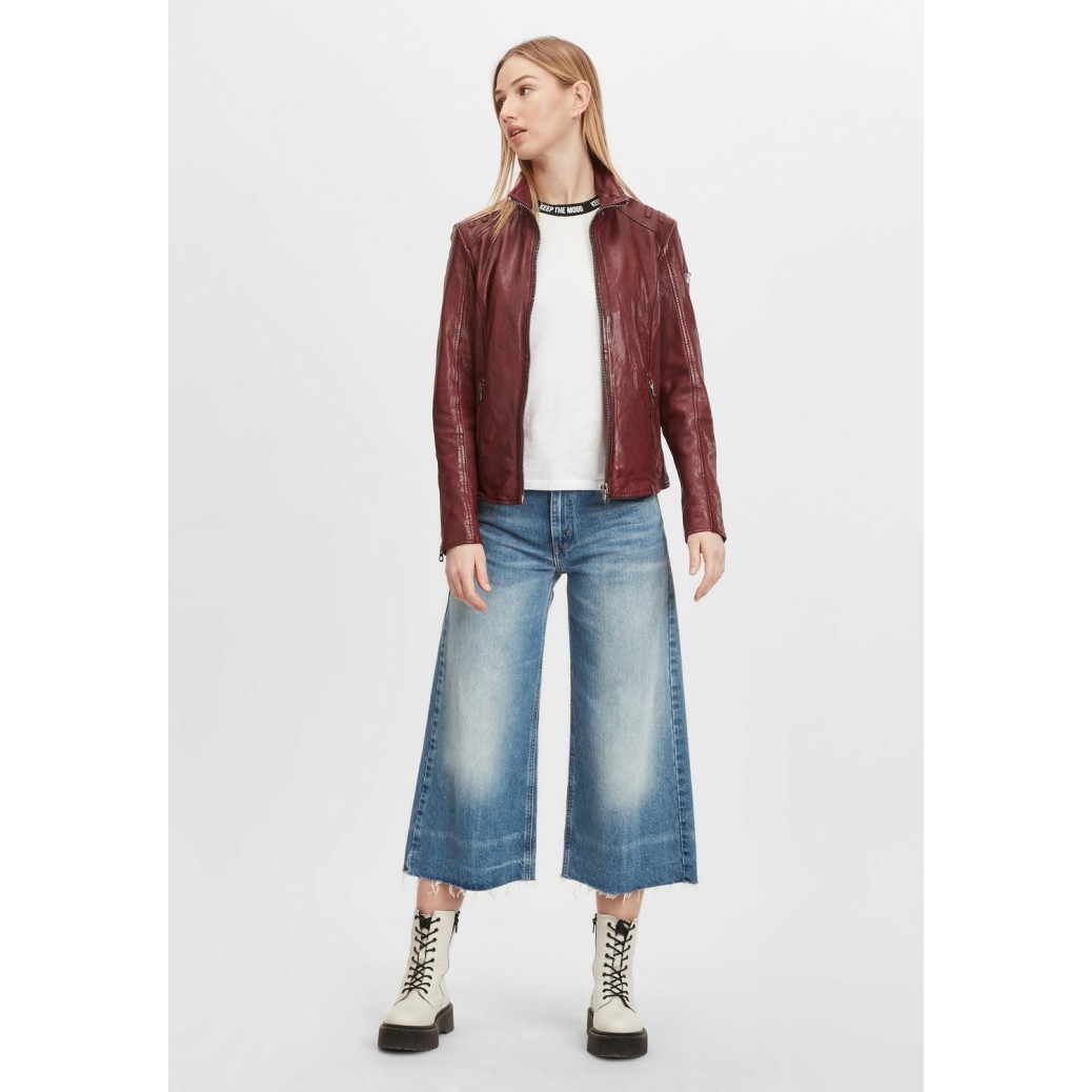 Geaca de Piele Dama Gipsy Visinie GWEliza LAMAXV – IMBRACAMINTE