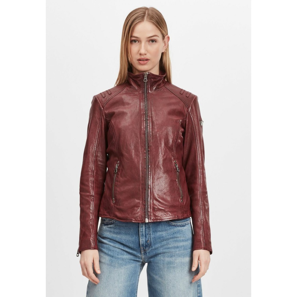 Geaca de Piele Dama Gipsy Visinie GWEliza LAMAXV – IMBRACAMINTE