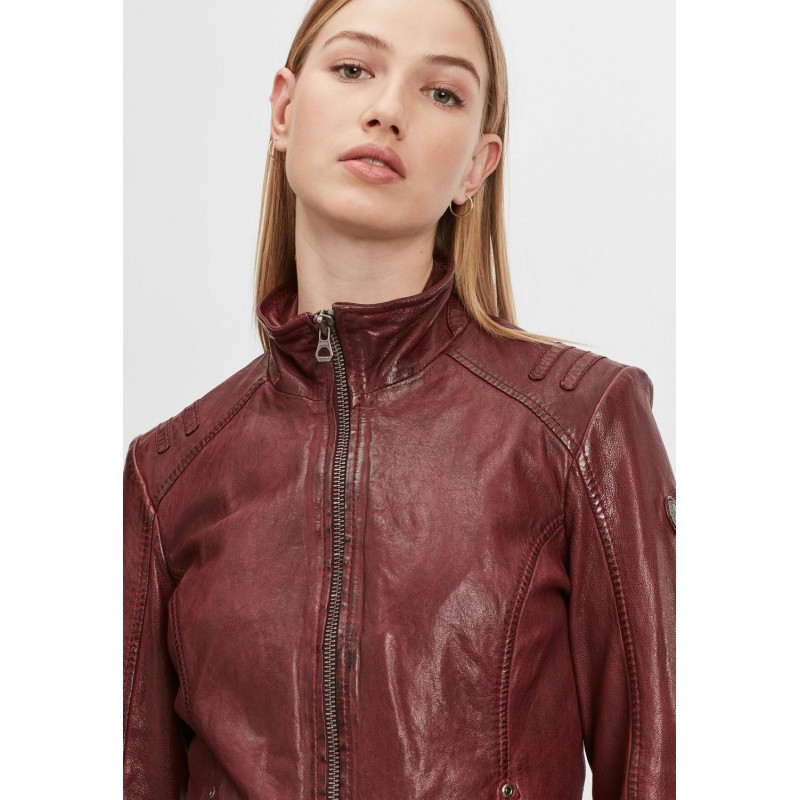 Geaca de Piele Dama Gipsy Visinie GWEliza LAMAXV – IMBRACAMINTE