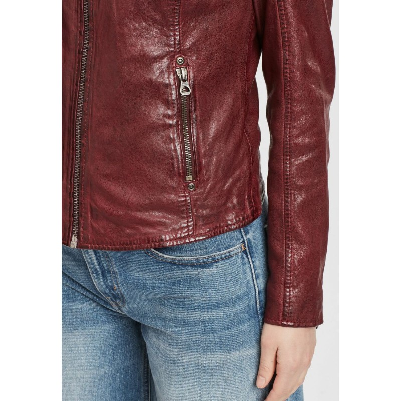 Geaca de Piele Dama Gipsy Visinie GWEliza LAMAXV – IMBRACAMINTE