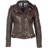 Geaca de Piele Dama Gipsy Maro Inchis GWFancy LDAV Geaca de Piele Dama Gipsy Maro Inchis GWFancy LDAV - readytowear