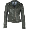 Geaca de Piele Dama Gipsy Verde Inchis GWFancy LDAV geci de piele - readytowear.ro