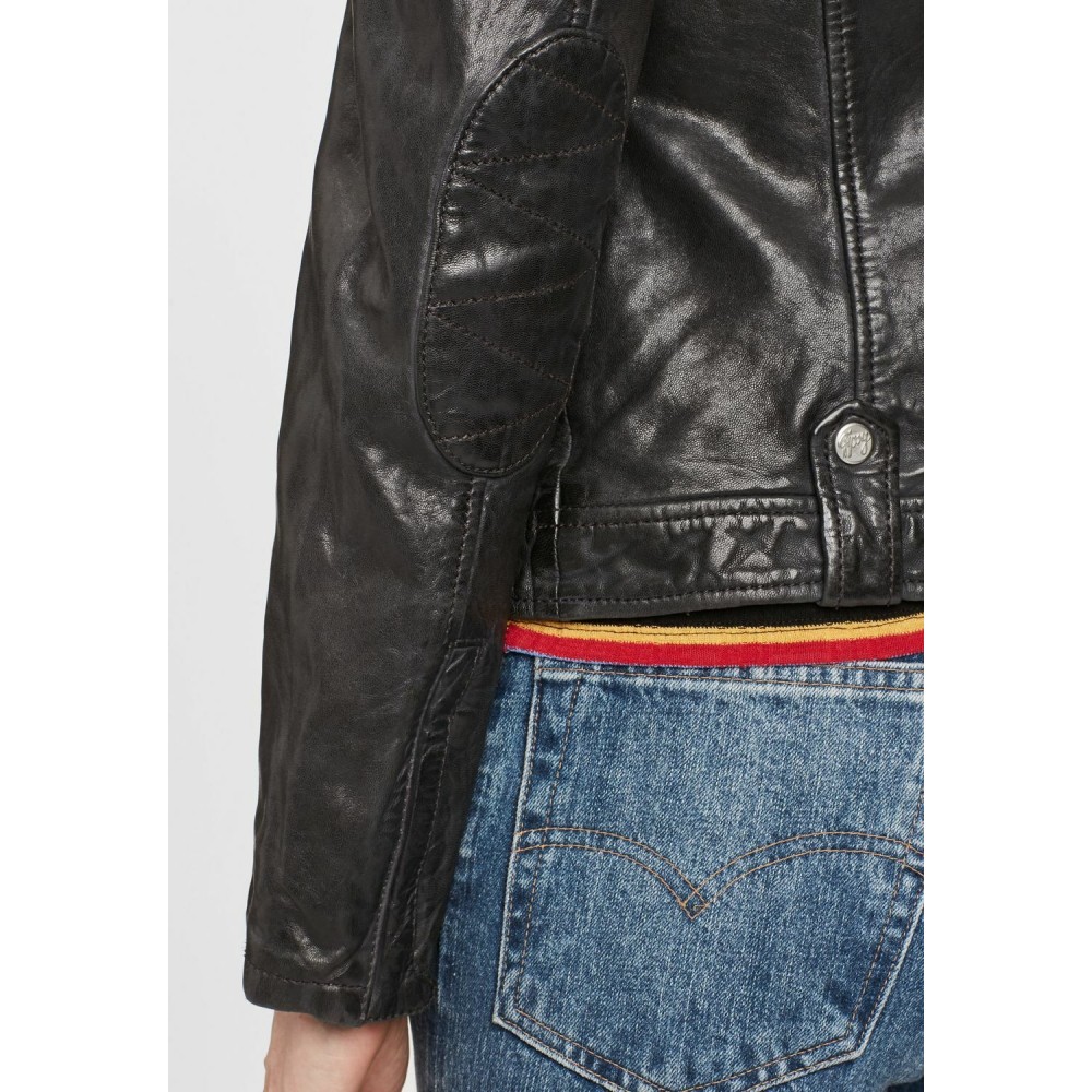 Geaca de Piele Dama Gipsy Bleumarin Inchis GWFancy LDAV geci de piele - readytowear.ro
