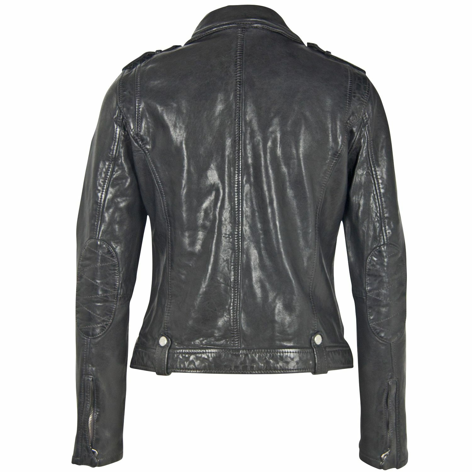 Geaca de Piele Dama Gipsy Bleumarin Inchis GWFancy LDAV – IMBRACAMINTE