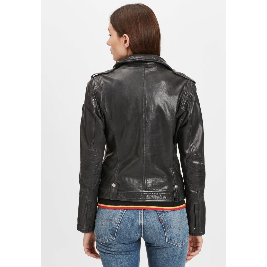 Geaca de Piele Dama Gipsy Bleumarin Inchis GWFancy LDAV – IMBRACAMINTE