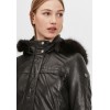 Geaca Lunga de Piele Dama Gipsy Neagra GWJayka NSLONTV Geaca Lunga de Piele Dama Gipsy Neagra GWJayka NSLONTV - readytowear.ro