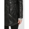 Geaca Lunga de Piele Dama Gipsy Neagra GWJayka NSLONTV Geaca Lunga de Piele Dama Gipsy Neagra GWJayka NSLONTV - readytowear.ro