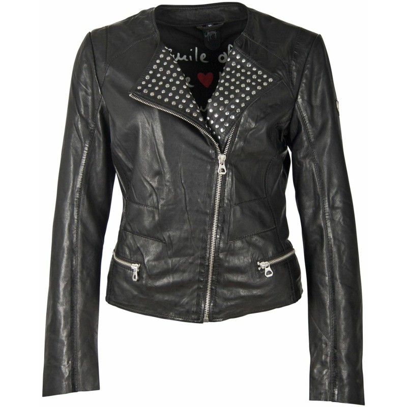 Geaca de Piele Dama Gipsy Neagra GWKrasna LASV – IMBRACAMINTE Geaca de Piele Dama Gipsy Neagra GWKrasna LASV – IMBRACAMINTE
