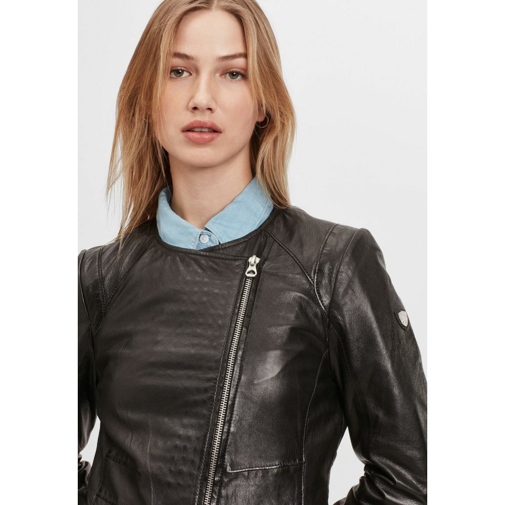 Geaca de Piele Dama Gipsy Neagra GWKrasna LASV Geaca de Piele Dama Gipsy Neagra GWKrasna LASV - readytowear.ro