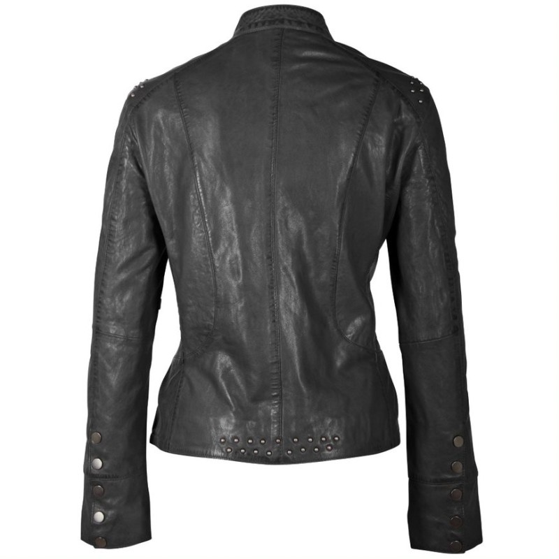 Geaca de Piele Dama Gipsy Neagra GWLely CF NSLONTV – IMBRACAMINTE Geaca de Piele Dama Gipsy Neagra GWLely CF NSLONTV – IMBRACAMINTE