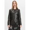 Geaca de Piele Dama Gipsy Neagra GWLony NSLONTV - readytowear.ro