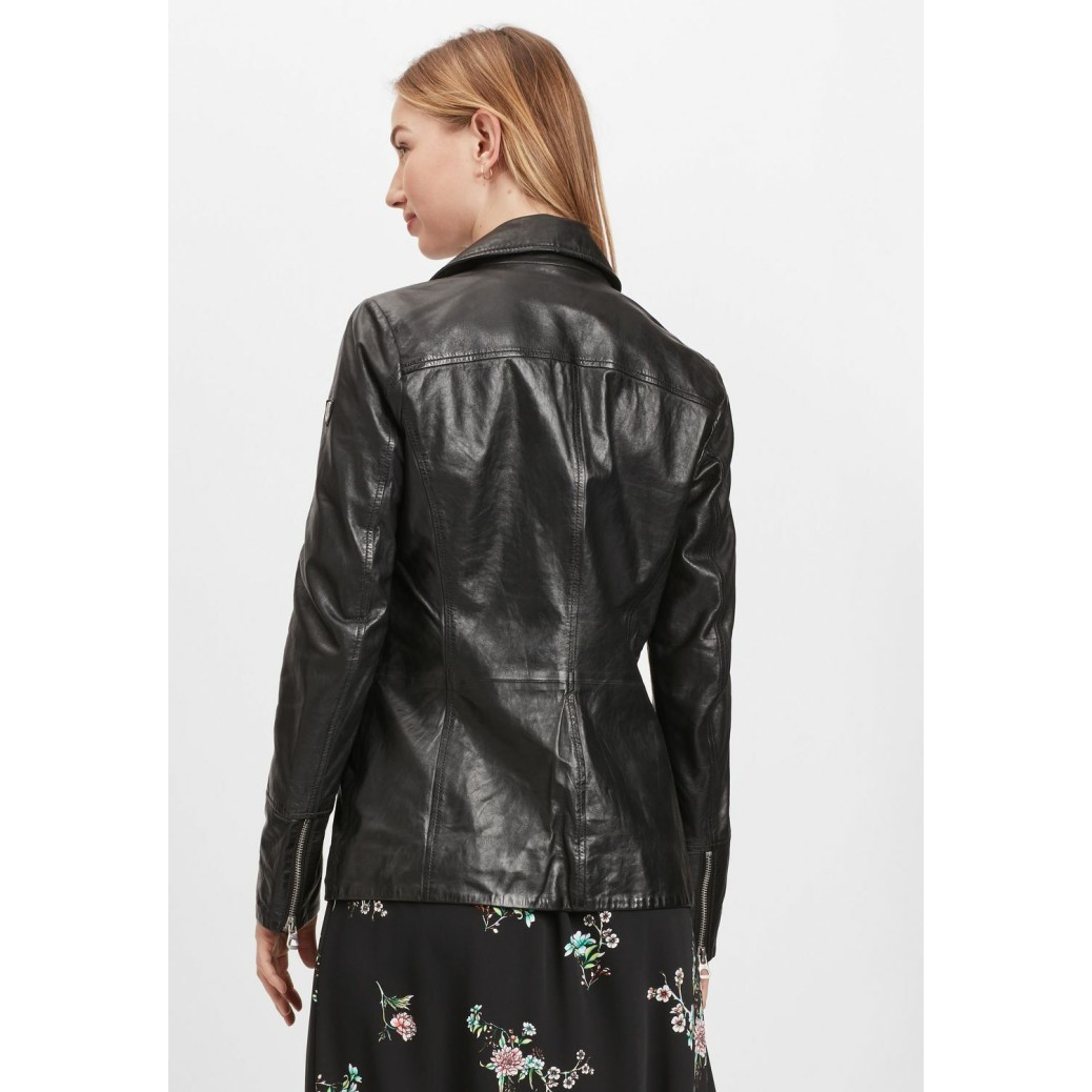 Geaca de Piele Dama Gipsy Neagra GWLony NSLONTV – IMBRACAMINTE