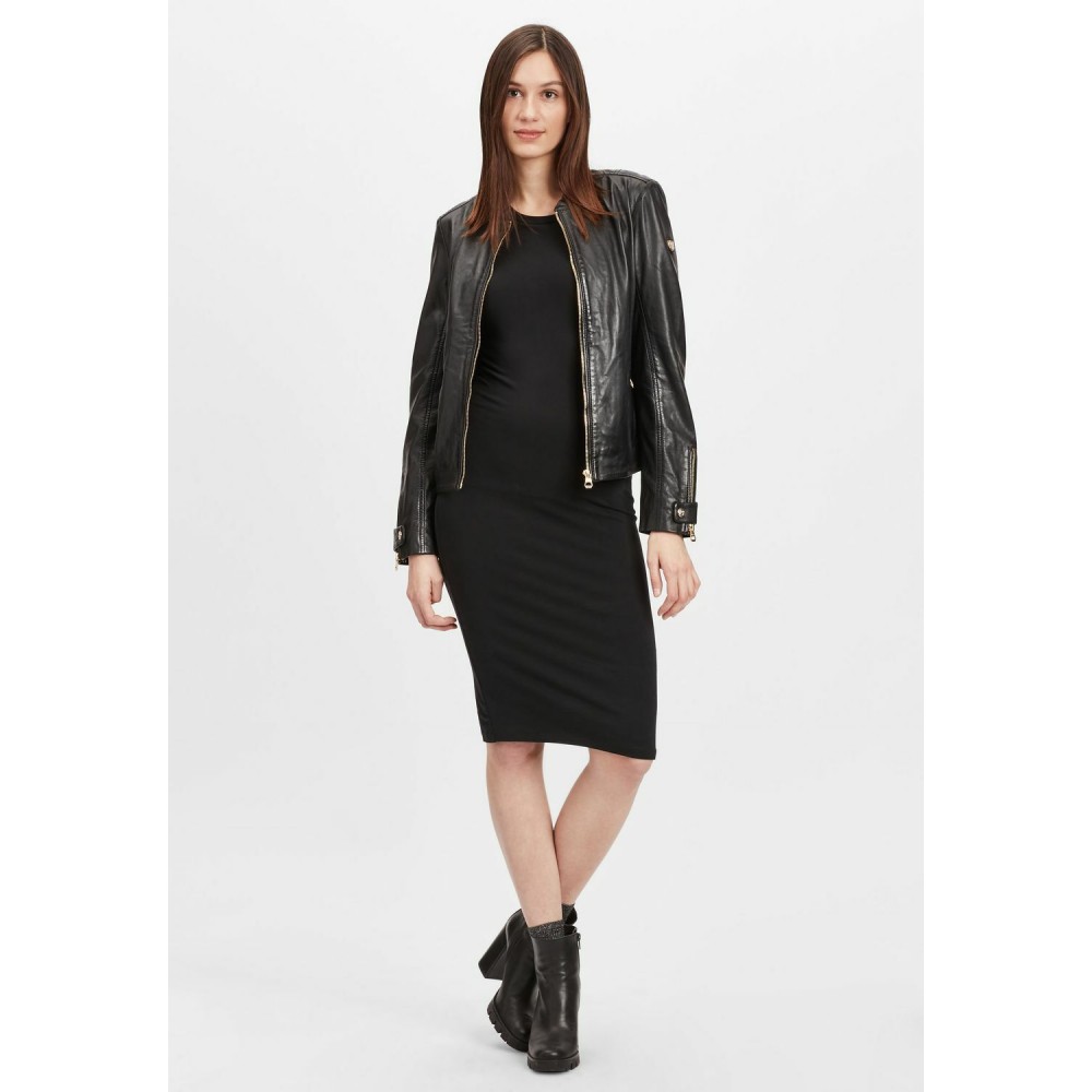 Geaca de Piele Dama Gipsy Neagra GWLuzi LACUV Geaca de Piele Dama Gipsy Neagra GWLuzi LACUV - readytowear.ro