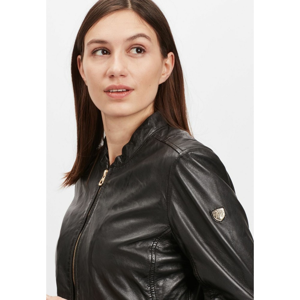Geaca de Piele Dama Gipsy Neagra GWLuzi LACUV Geaca de Piele Dama Gipsy Neagra GWLuzi LACUV - readytowear.ro