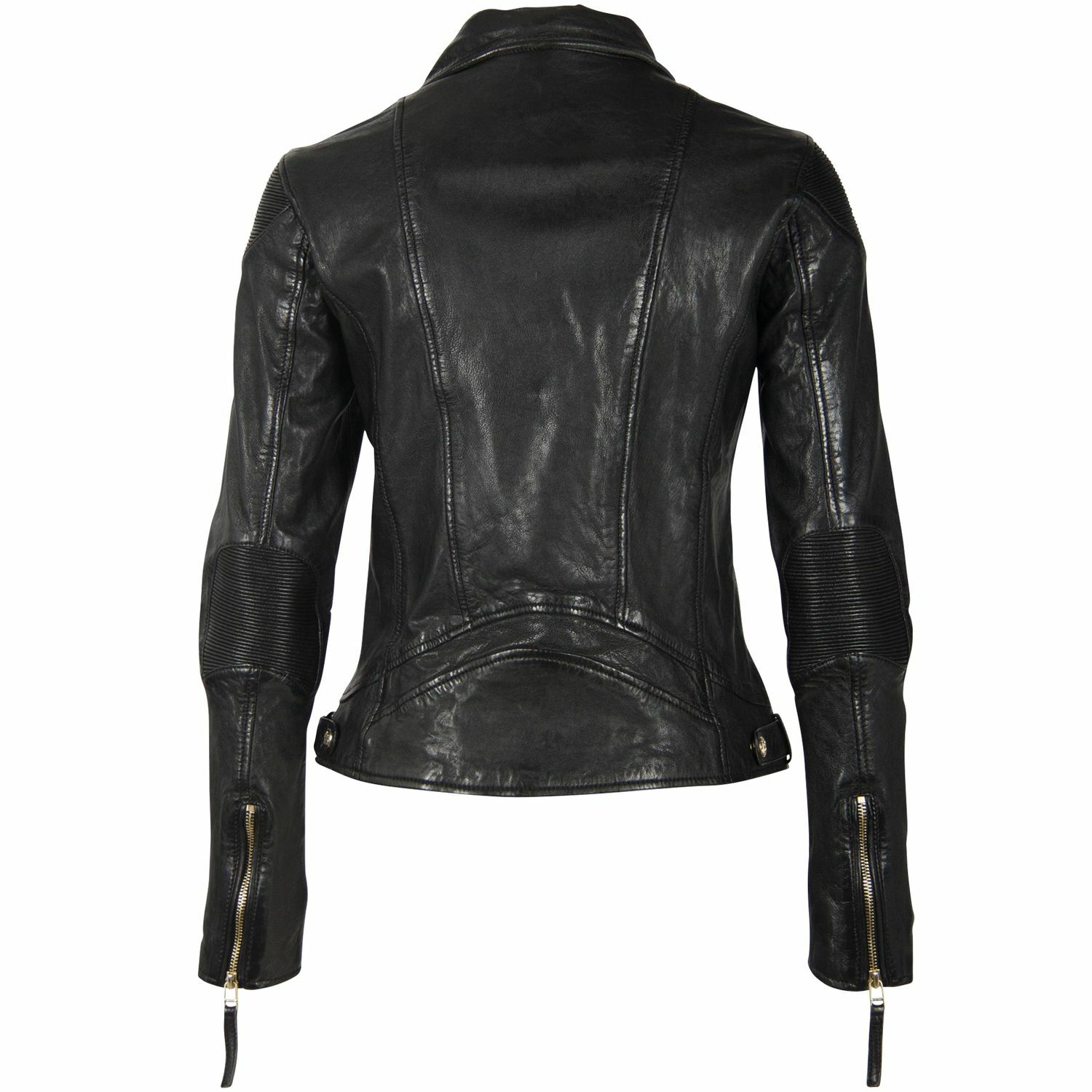 Geaca de Piele Naturala Dama Gipsy Neagra GWRaizel LACAV – IMBRACAMINTE