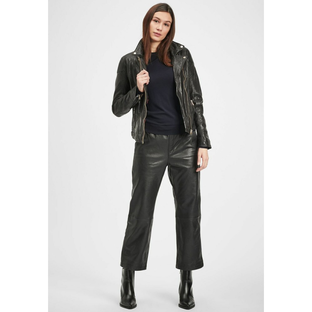 Geaca de Piele Naturala Dama Gipsy Neagra GWRaizel LACAV Geaca de Piele Naturala Dama Gipsy Neagra GWRaizel LACAV - readytowear.ro