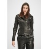 Geaca de Piele Naturala Dama Gipsy Neagra GWRaizel LACAV Geaca de Piele Naturala Dama Gipsy Neagra GWRaizel LACAV - readytowear.ro