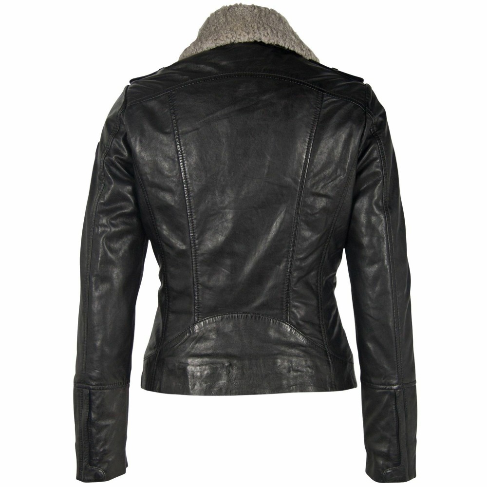 Geaca de Piele Dama Gipsy Neagra GWRelia LASV Geaca de Piele Dama Gipsy Neagra GWRelia LASV - readytowear.ro