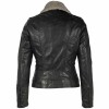 Geaca de Piele Dama Gipsy Neagra GWRelia LASV - readytowear.ro